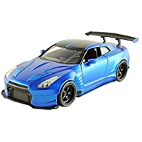 Los mejores  - Jada Toys – 98271bl – Nissan GT-r35 – 2012 Ben Sopra – Fast and Furious – Escala 1-24 – Azul